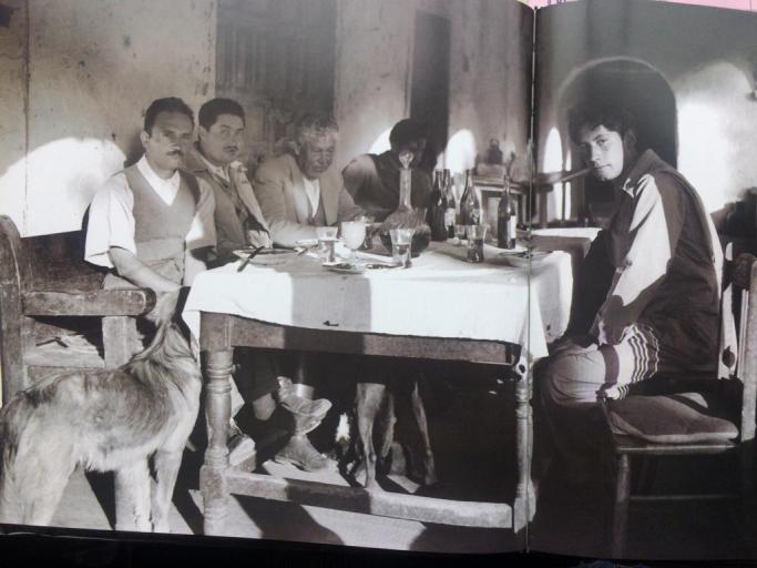 Arguedas en Lamay. 1957. Guy